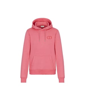 Pink dior hoodie top