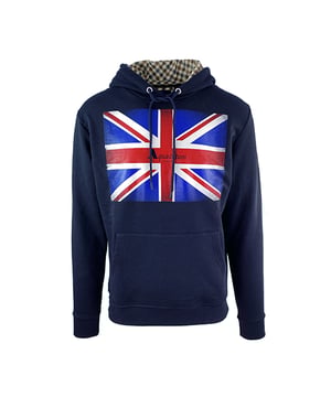 Aquascutum discount hoodie navy