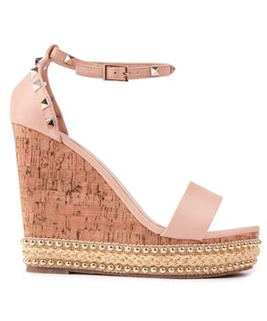 Donna karan cailin studded wedge sneaker store