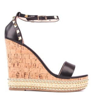 Donna karan cailin sale studded wedge sneaker