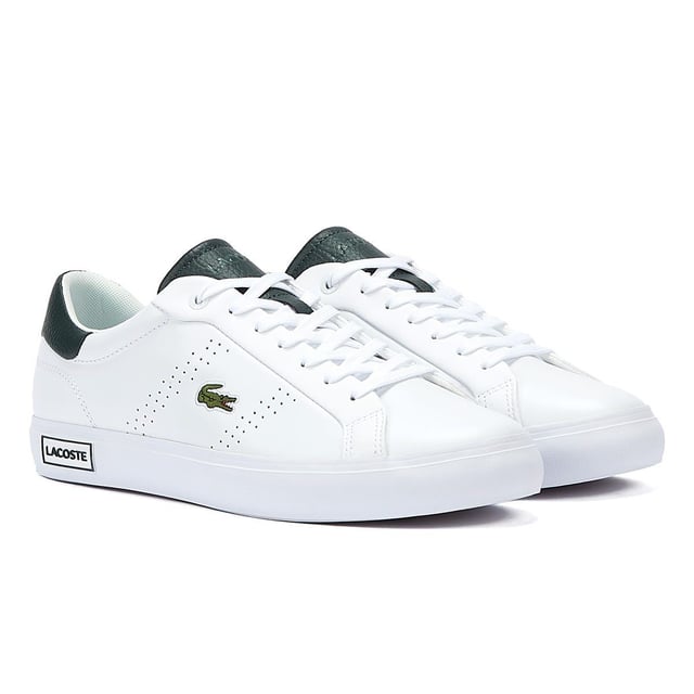 Lacoste white hotsell rubber shoes