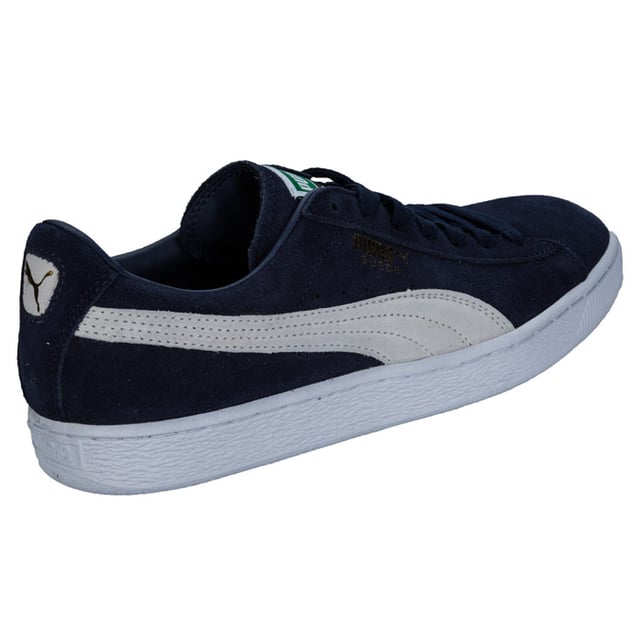 Navy puma suede mens hotsell
