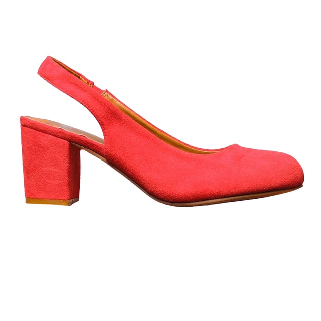 Extra wide block heel shoes top