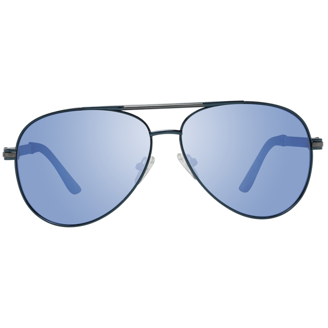 Guess blue on sale mirrored sunglasses