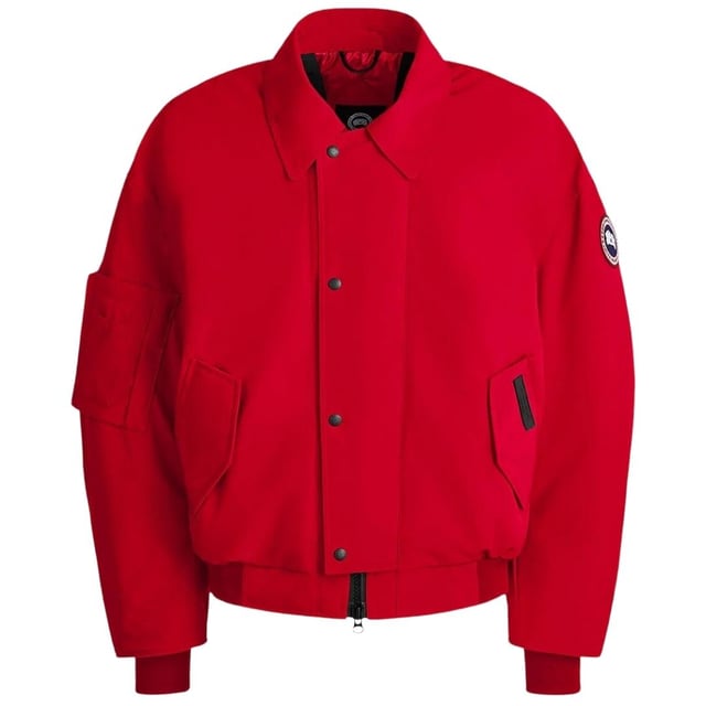 Canada goose rundle bomber red outlet