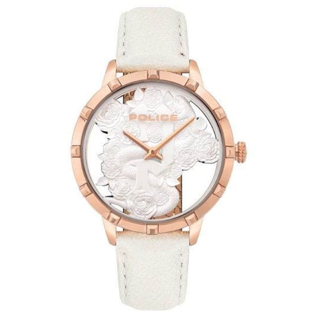 Police watches cheap women's rose gold