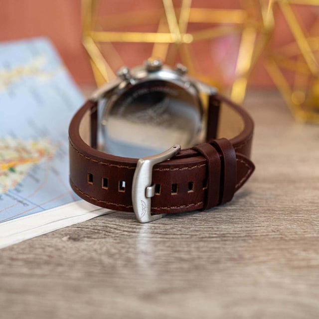 Aviator gents discount multi strap watch