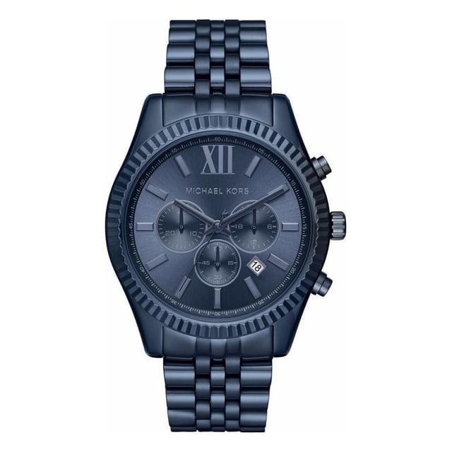 Michael kors watch men blue sale