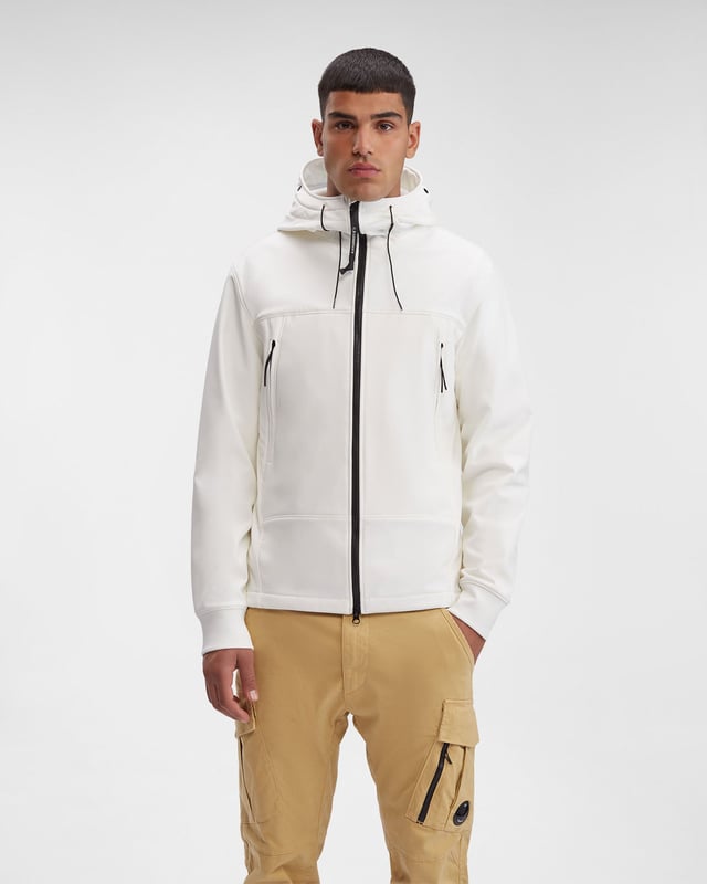 Cp company cheap white soft shell