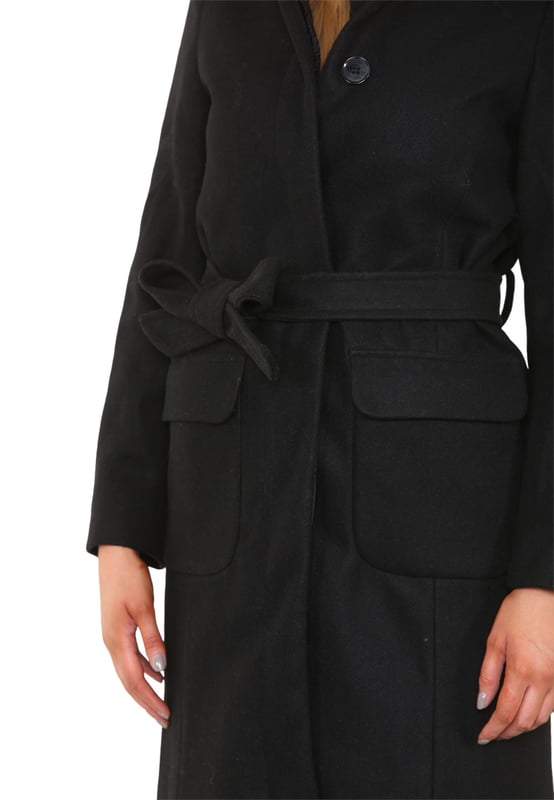 M&s black coat ladies on sale