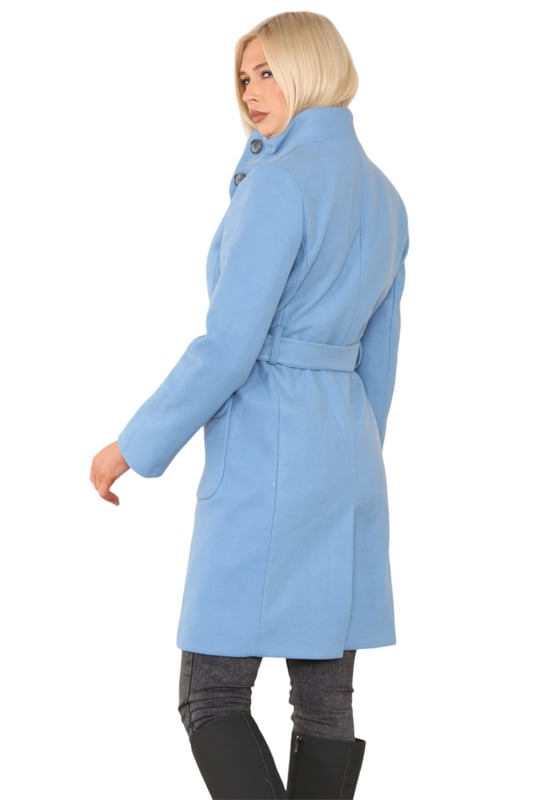 Pale blue hotsell ladies coat