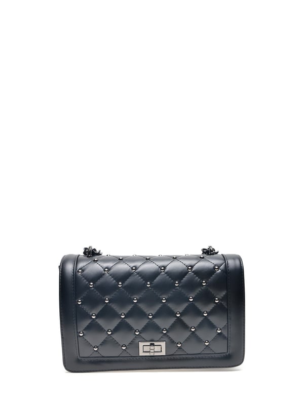Isabella rhea black top leather shoulder bag