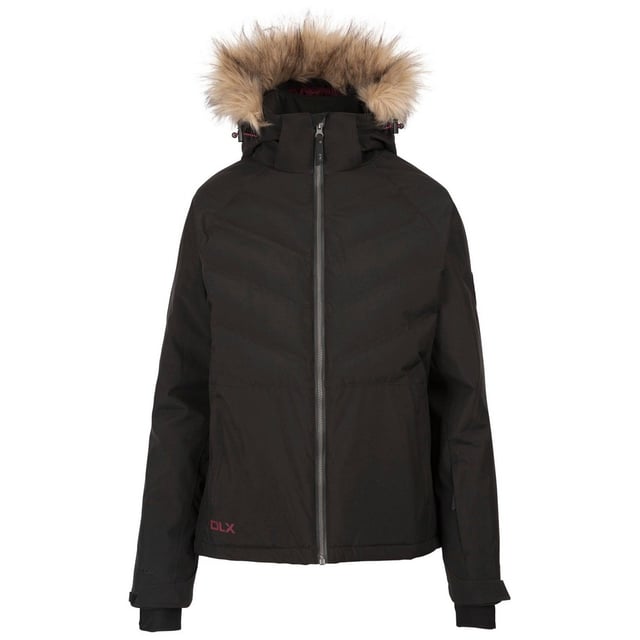 Trespass Womens Ladies Gaynor DLX Ski Jacket Black