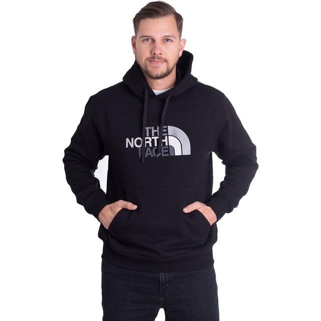 North face embroidered hoodie on sale