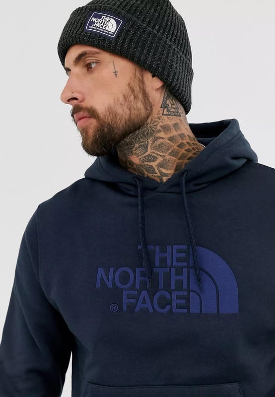 North face drew deals peak hoodie navy