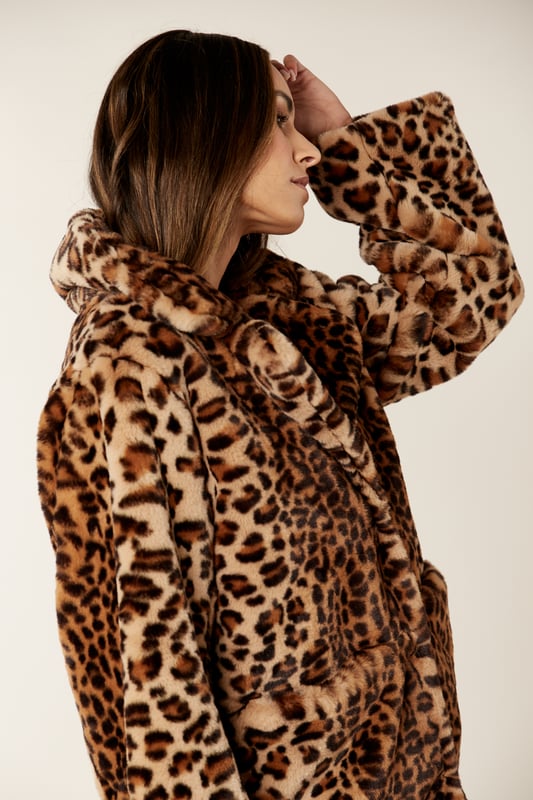 Leopard print jacket new look store